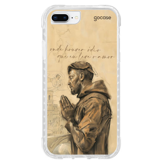 Capinha para celular Oração de Sao Francisco