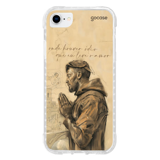 Capinha para celular Oração de Sao Francisco