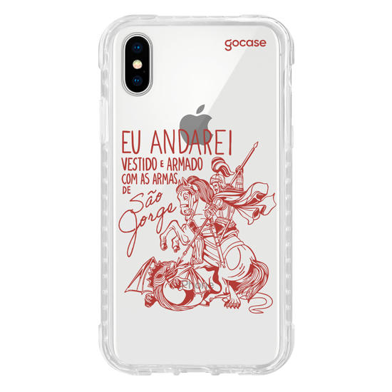 Capinha para celular  São Jorge Lettering