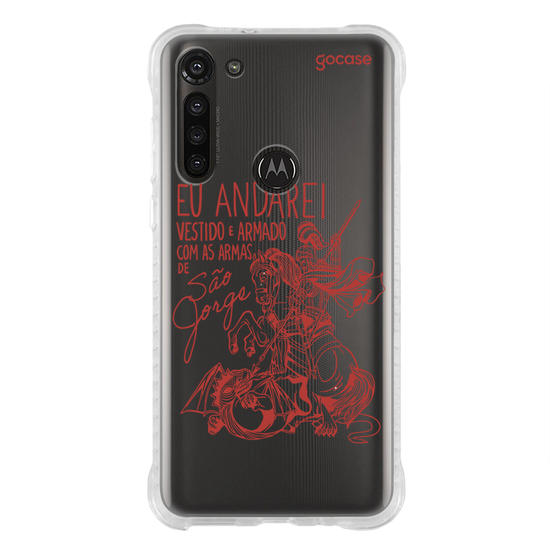 Capinha para celular  São Jorge Lettering