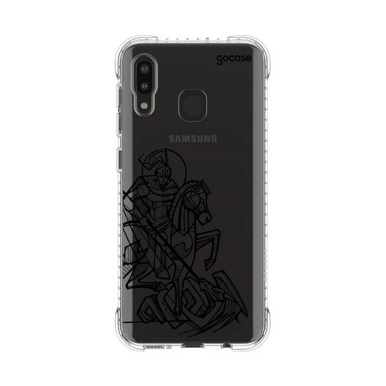 Capinha para celular  São Jorge Lineart
