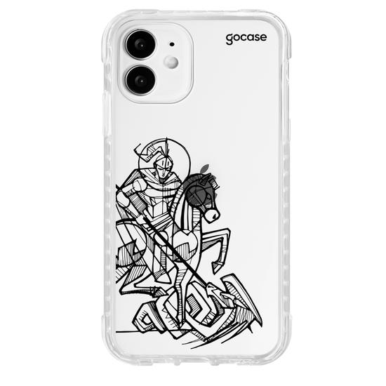 Capinha para celular  São Jorge Lineart