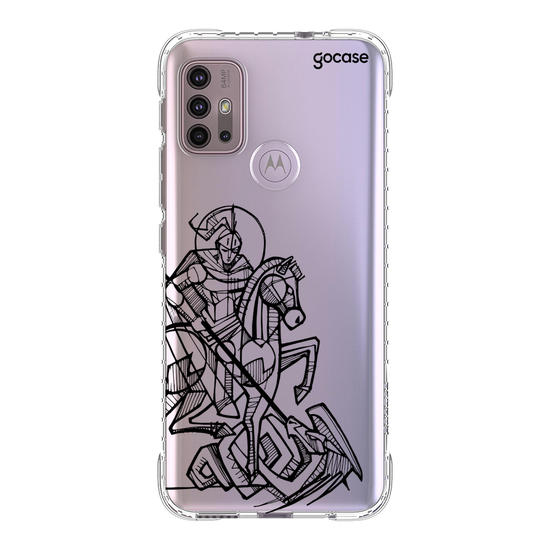 Capinha para celular  São Jorge Lineart