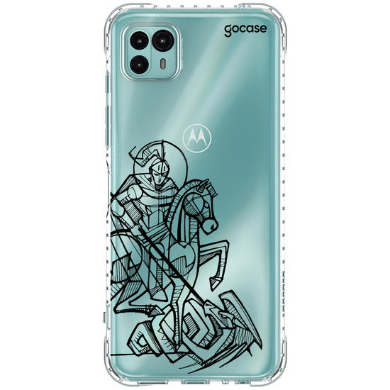 Capinha para celular  São Jorge Lineart