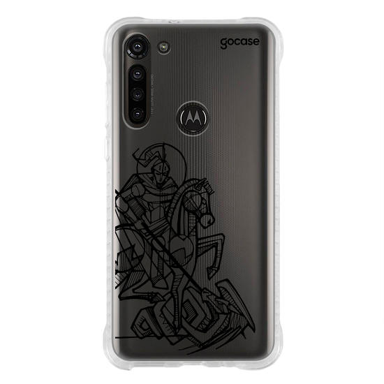 Capinha para celular  São Jorge Lineart