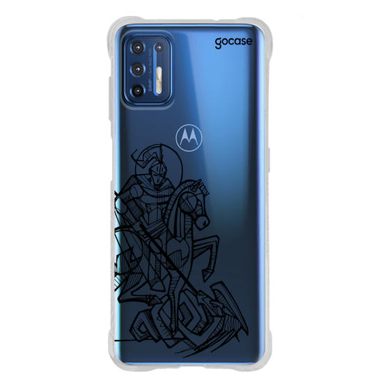 Capinha para celular  São Jorge Lineart