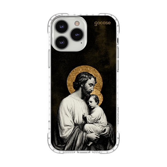 Capinha para celular  São José e Menino Jesus