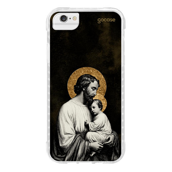 Capinha para celular  São José e Menino Jesus