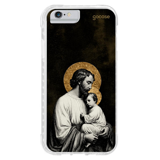 Capinha para celular  São José e Menino Jesus