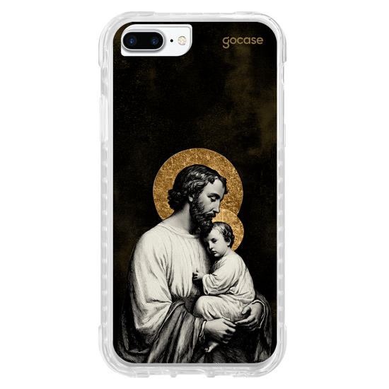 Capinha para celular  São José e Menino Jesus