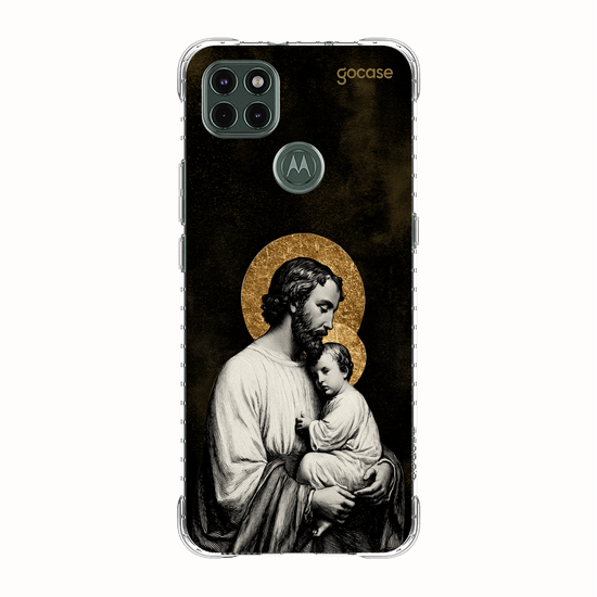 Capinha para celular  São José e Menino Jesus