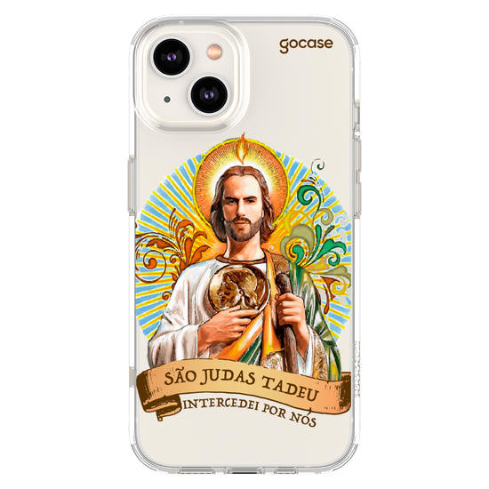 Capinha para celular São Judas, Intercedei Por Nós