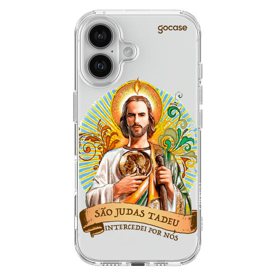 Capinha para celular São Judas, Intercedei Por Nós