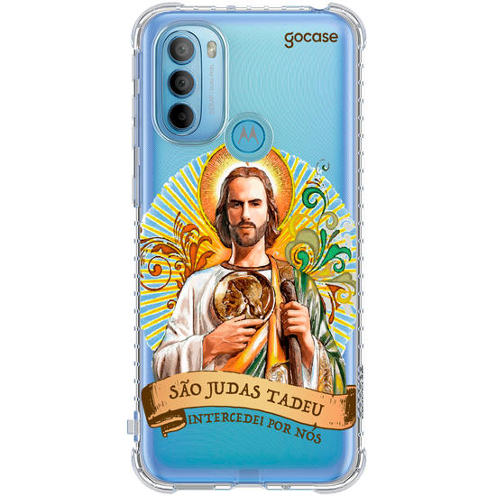 Capinha para celular São Judas, Intercedei Por Nós
