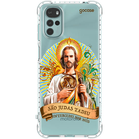 Capinha para celular São Judas, Intercedei Por Nós