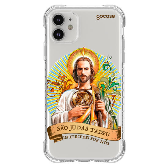 Capinha para celular São Judas, Intercedei Por Nós