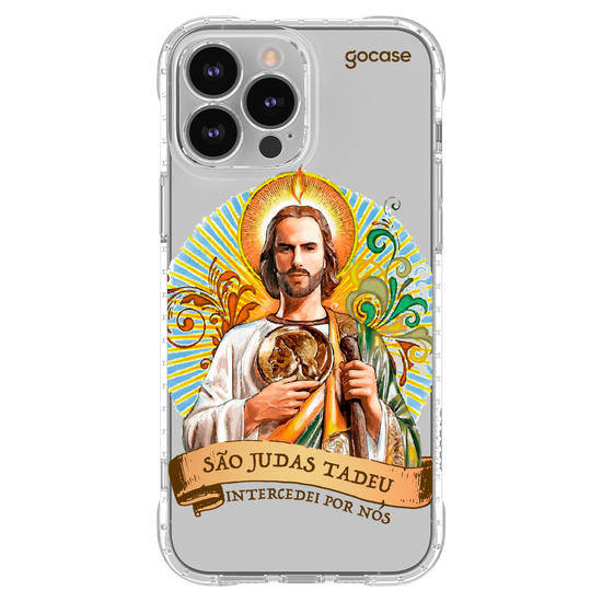 Capinha para celular São Judas, Intercedei Por Nós