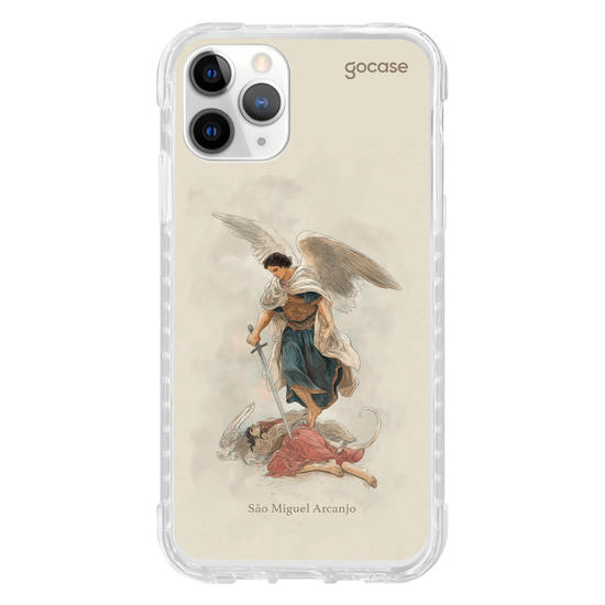 Capinha para celular São Miguel Aquarela