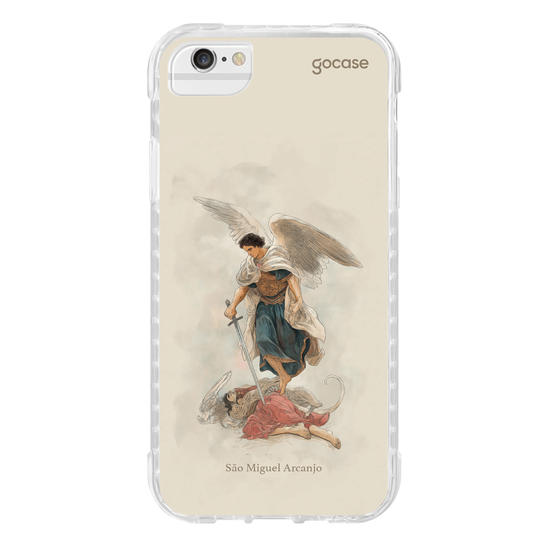 Capinha para celular São Miguel Aquarela