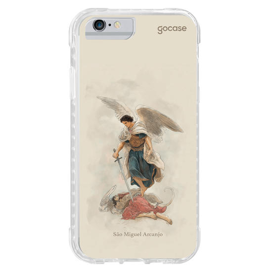 Capinha para celular São Miguel Aquarela