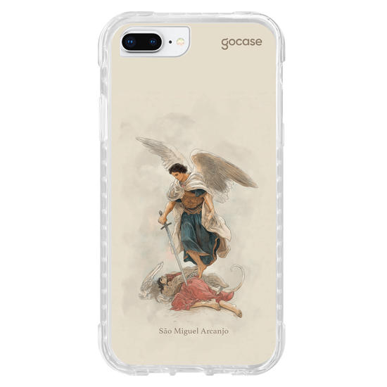Capinha para celular São Miguel Aquarela