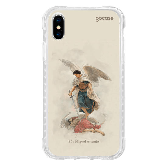Capinha para celular São Miguel Aquarela