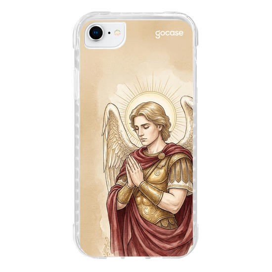 Capinha para celular  São Miguel Arcanjo - Aura Aquarela