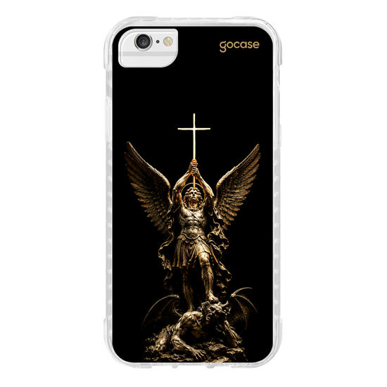 Capinha para celular  São Miguel Arcanjo - Cruz Dourada