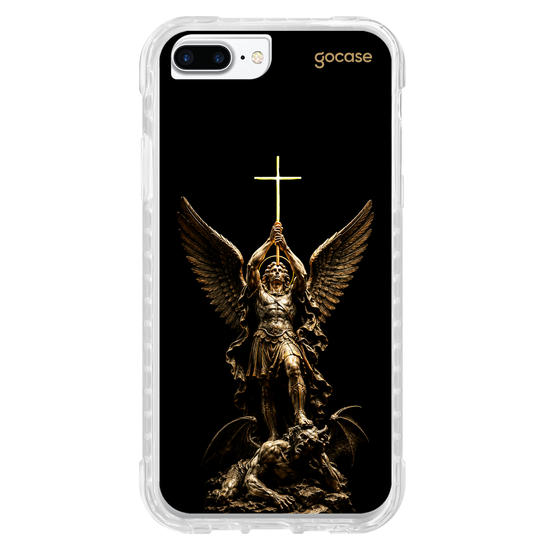 Capinha para celular  São Miguel Arcanjo - Cruz Dourada