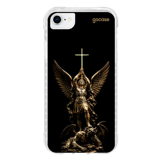 Capinha para celular  São Miguel Arcanjo - Cruz Dourada