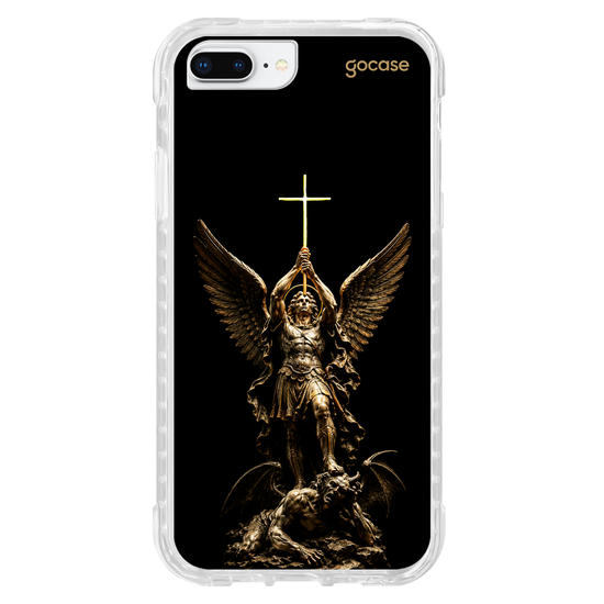 Capinha para celular  São Miguel Arcanjo - Cruz Dourada