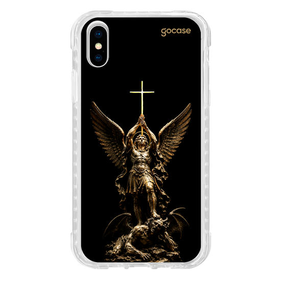 Capinha para celular  São Miguel Arcanjo - Cruz Dourada