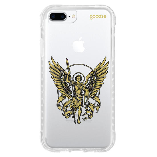 Capinha para celular  São Miguel Arcanjo Dourado