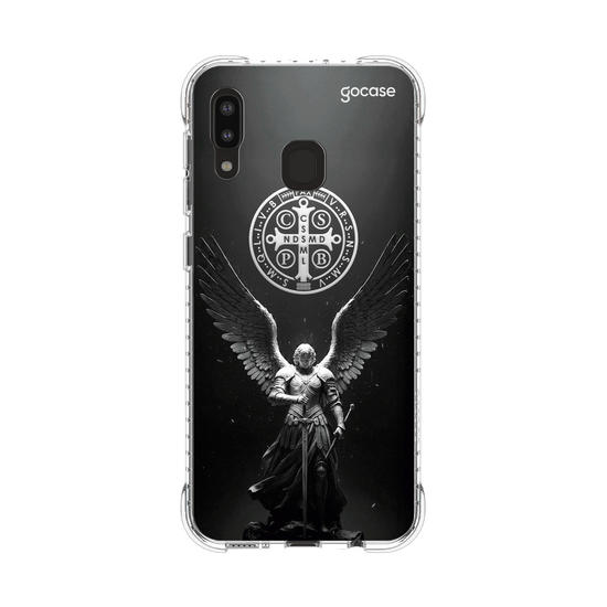 Capinha para celular  São Miguel Arcanjo e Medalha