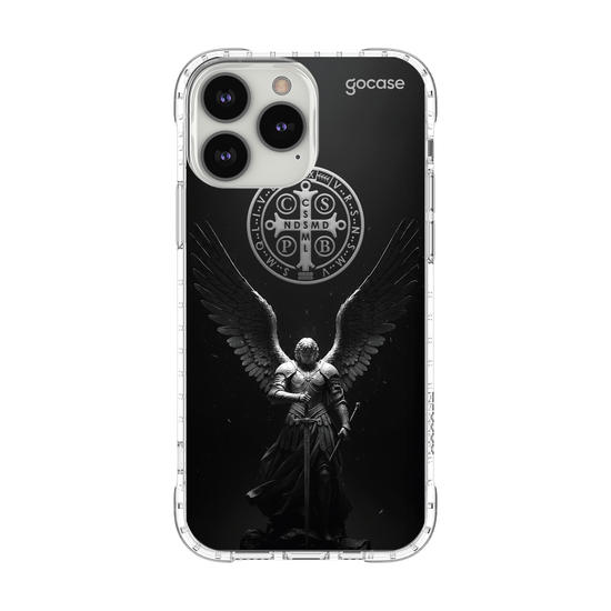 Capinha para celular  São Miguel Arcanjo e Medalha