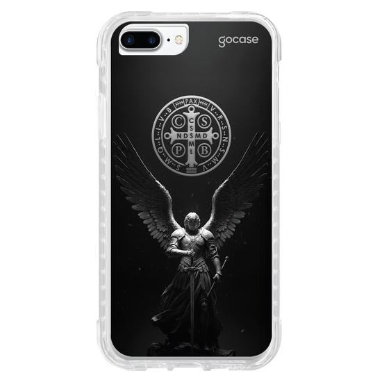 Capinha para celular  São Miguel Arcanjo e Medalha