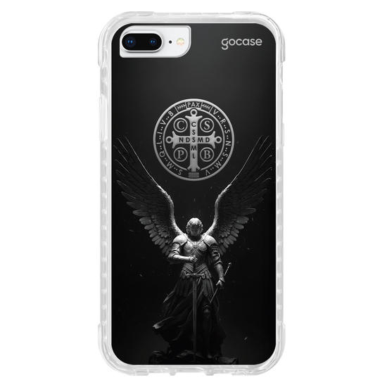 Capinha para celular  São Miguel Arcanjo e Medalha