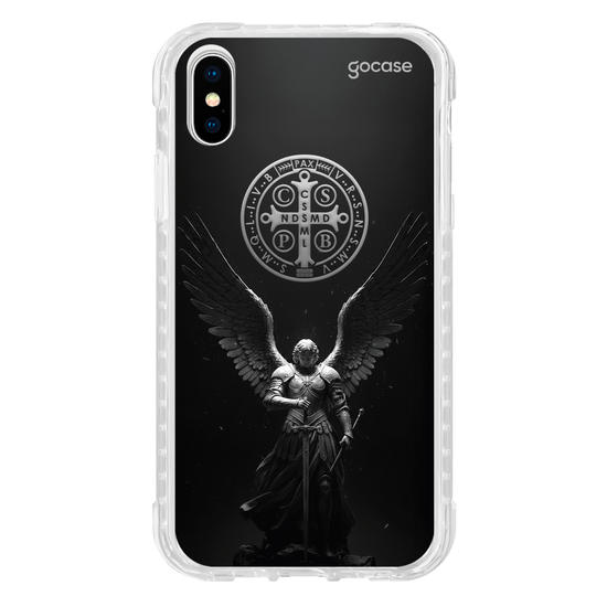 Capinha para celular  São Miguel Arcanjo e Medalha