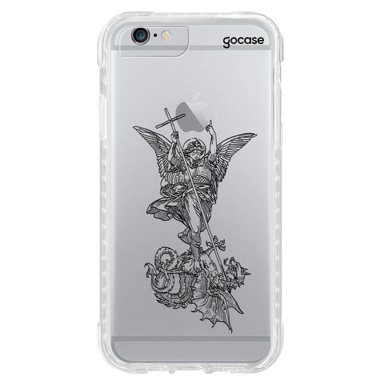 Capinha para celular  São Miguel Gravura Clássica