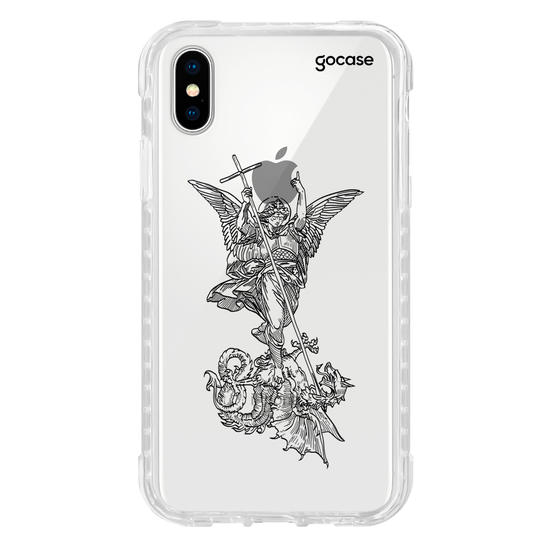 Capinha para celular  São Miguel Gravura Clássica