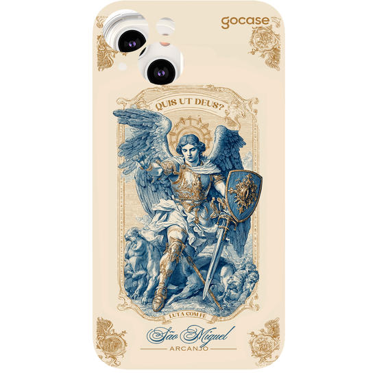 Capinha para celular  São Miguel Arcanjo - Luta com Fé
