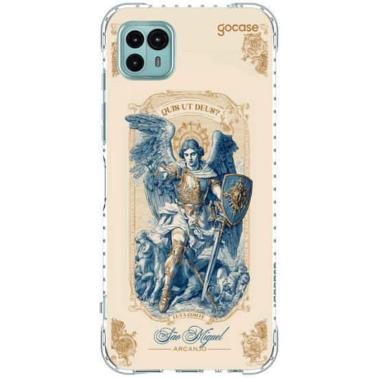 Capinha para celular  São Miguel Arcanjo - Luta com Fé