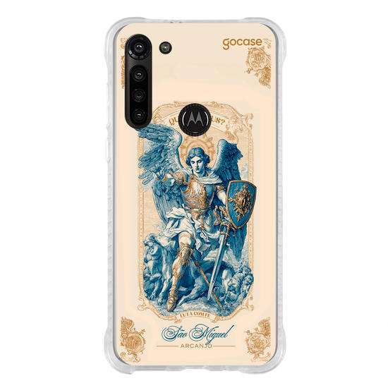 Capinha para celular  São Miguel Arcanjo - Luta com Fé