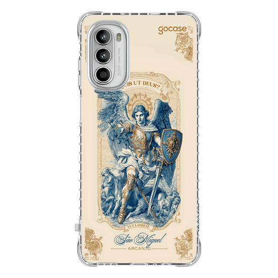 Capinha para celular  São Miguel Arcanjo - Luta com Fé