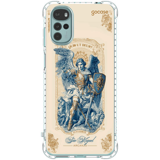 Capinha para celular  São Miguel Arcanjo - Luta com Fé