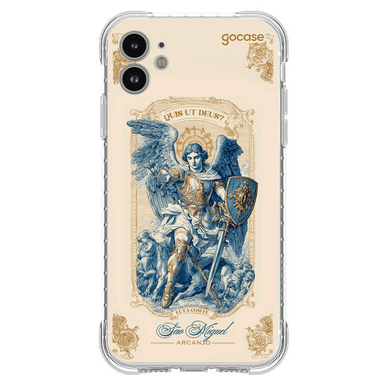 Capinha para celular  São Miguel Arcanjo - Luta com Fé