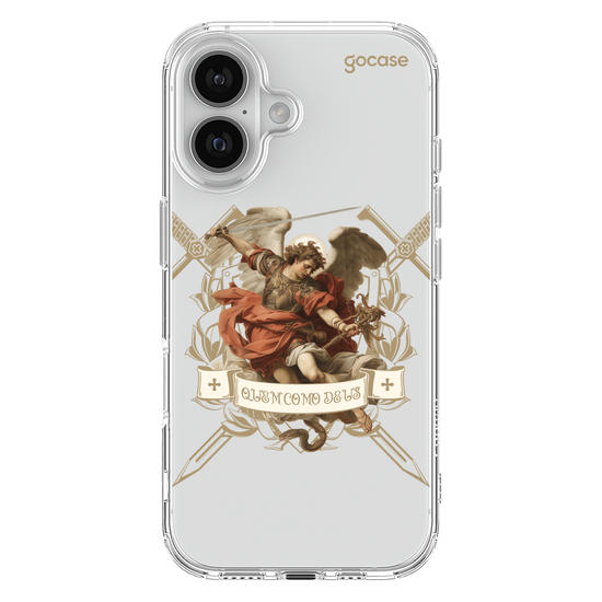 Capinha para celular  São Miguel Arcanjo - Quem Como Deus
