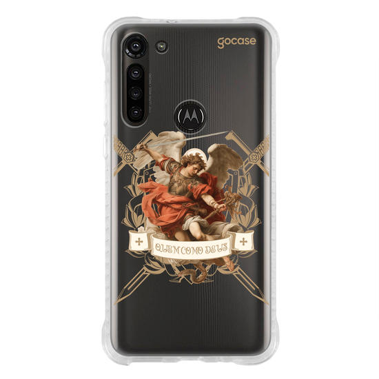 Capinha para celular  São Miguel Arcanjo - Quem Como Deus