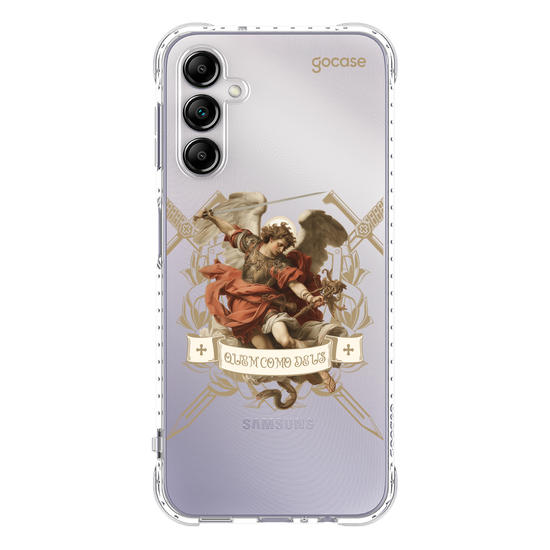 Capinha para celular  São Miguel Arcanjo - Quem Como Deus