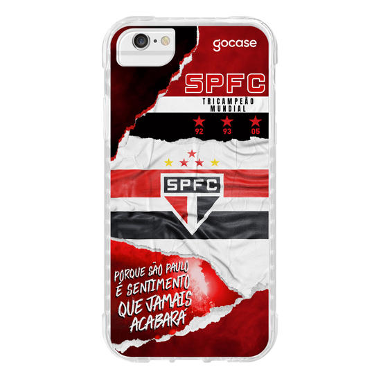 Capinha para celular São Paulo - Colagem